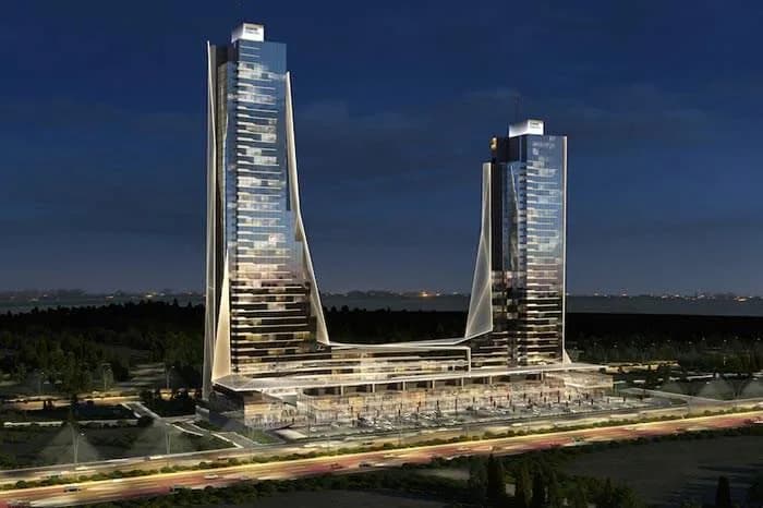 Elmar Towers, Çankaya — dış cephe görselleştirmesi