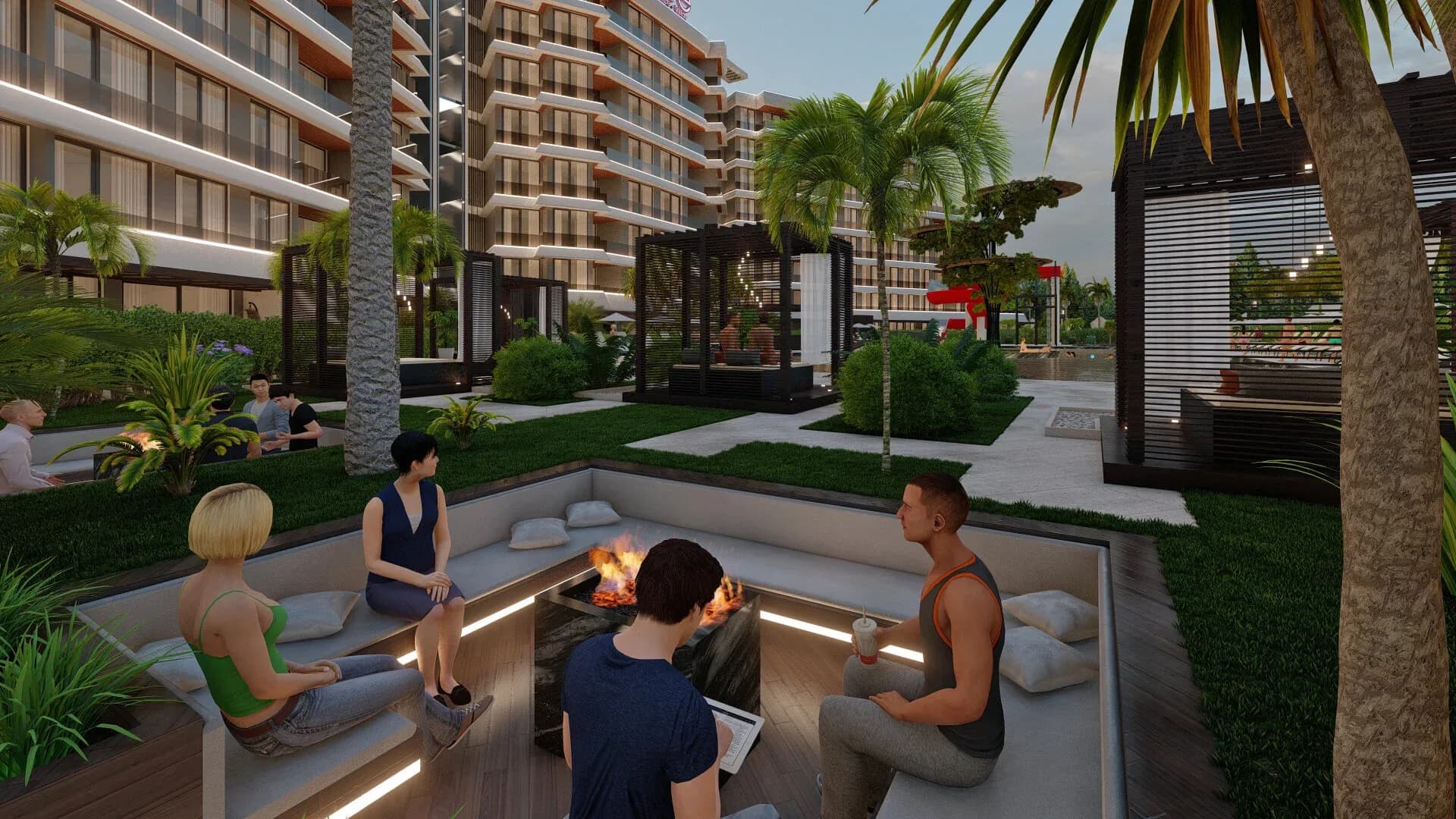 Allure Antalya, Aksu — dış cephe görselleştirmesi · 4. görsel