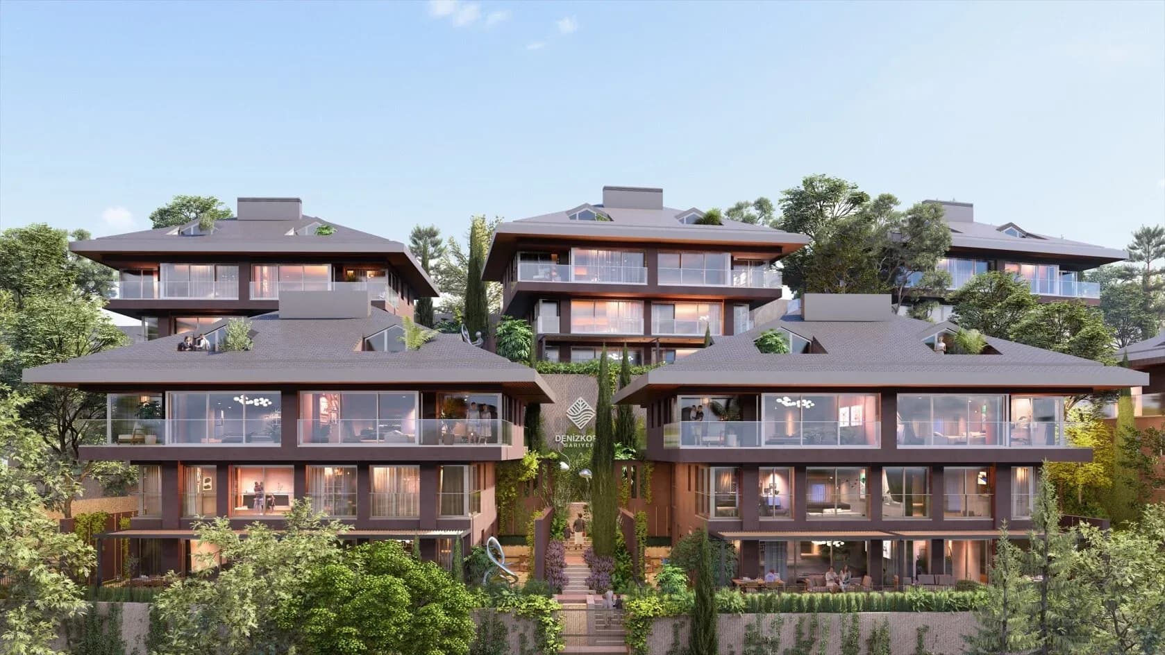 Denizkoru Sarıyer, Sarıyer — dış cephe görselleştirmesi · 3. görsel