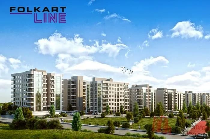 Folkart Line, Karabağlar — dış cephe görselleştirmesi