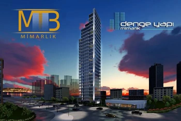 Kartal Marine Loft, Kartal — dış cephe görselleştirmesi