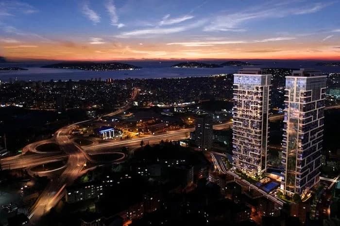Moment İstanbul, Kartal — dış cephe görselleştirmesi