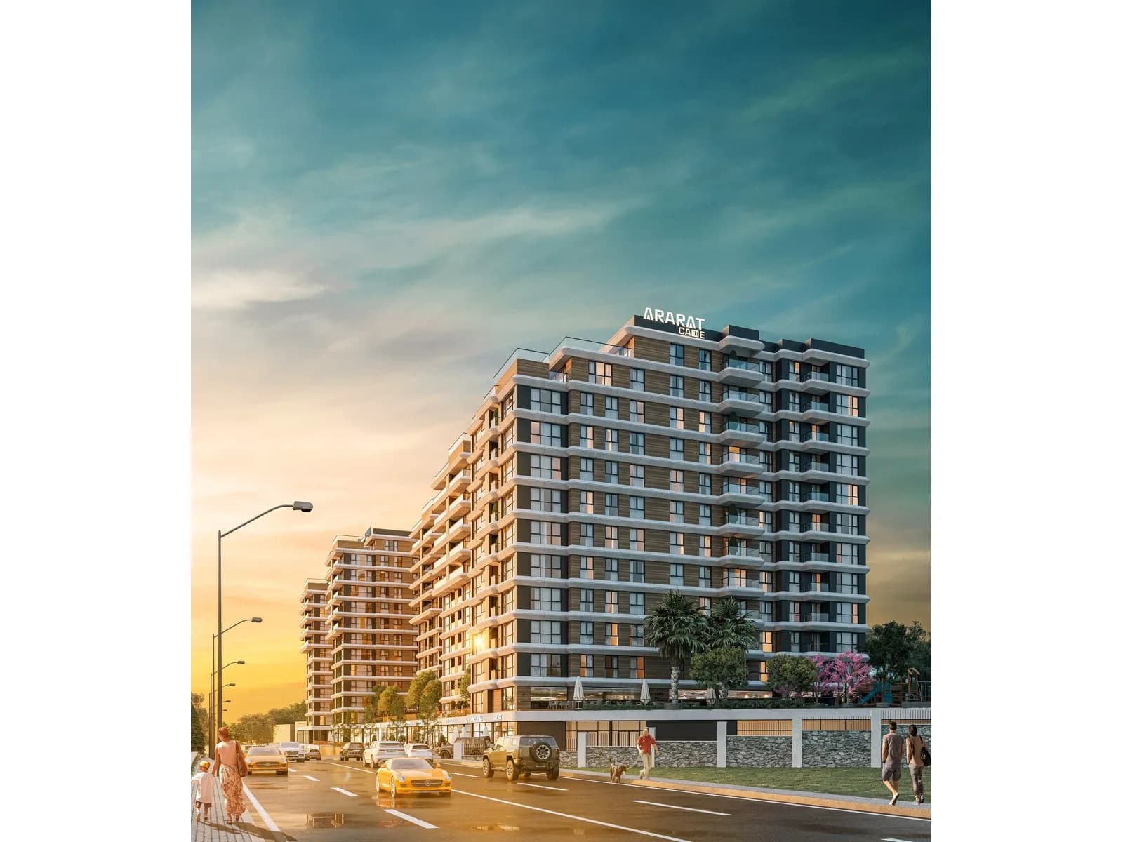 Ararat Cadde, Pendik — dış cephe görselleştirmesi · 2. görsel