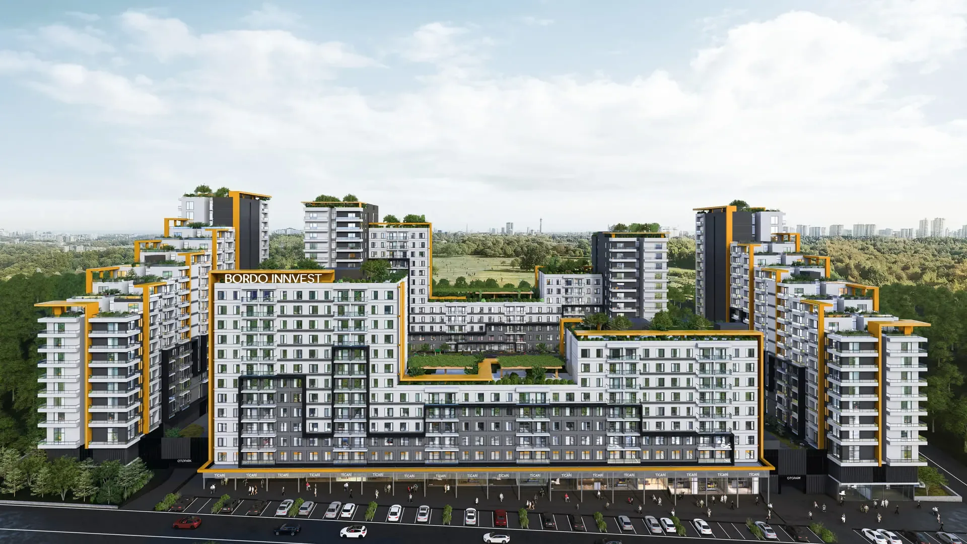Bordo Innwest, Çankaya — dış cephe görselleştirmesi · 3. görsel