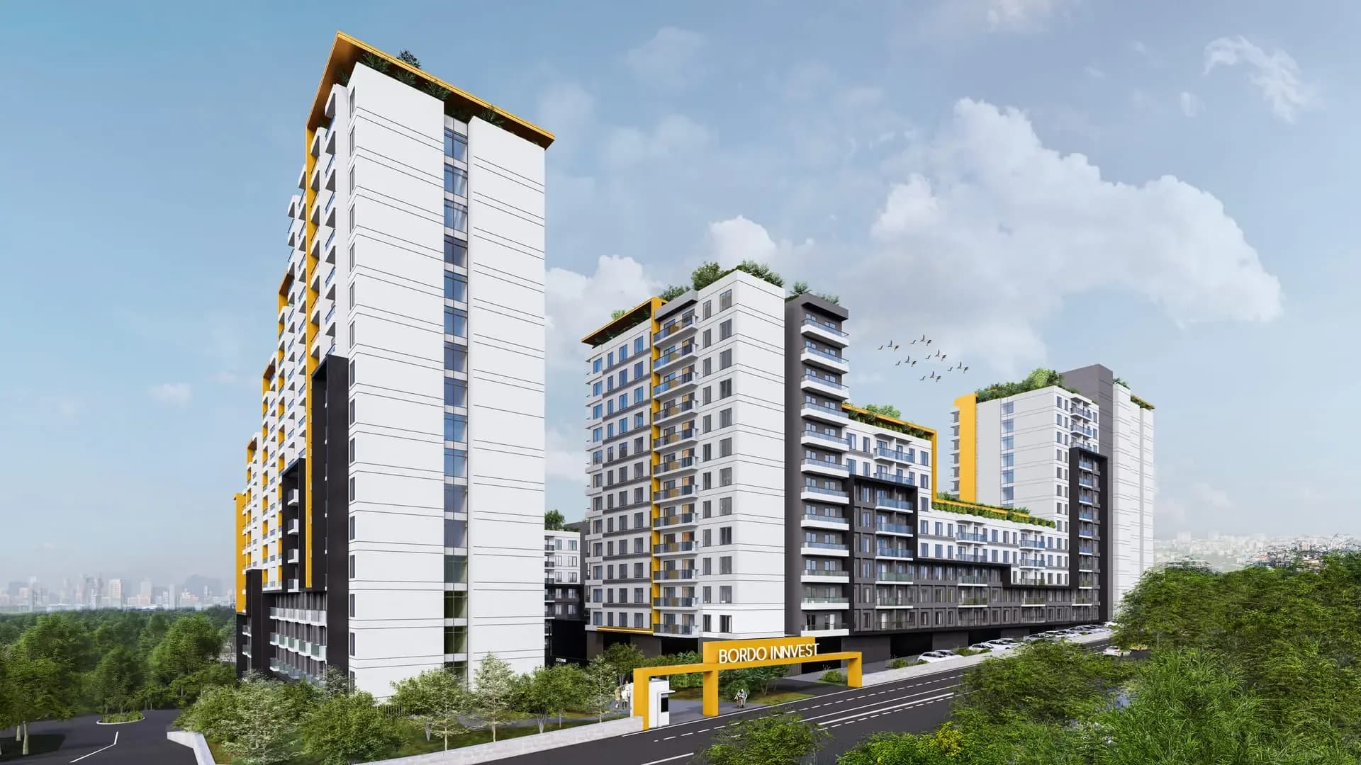 Bordo Innwest, Çankaya — dış cephe görselleştirmesi · 2. görsel