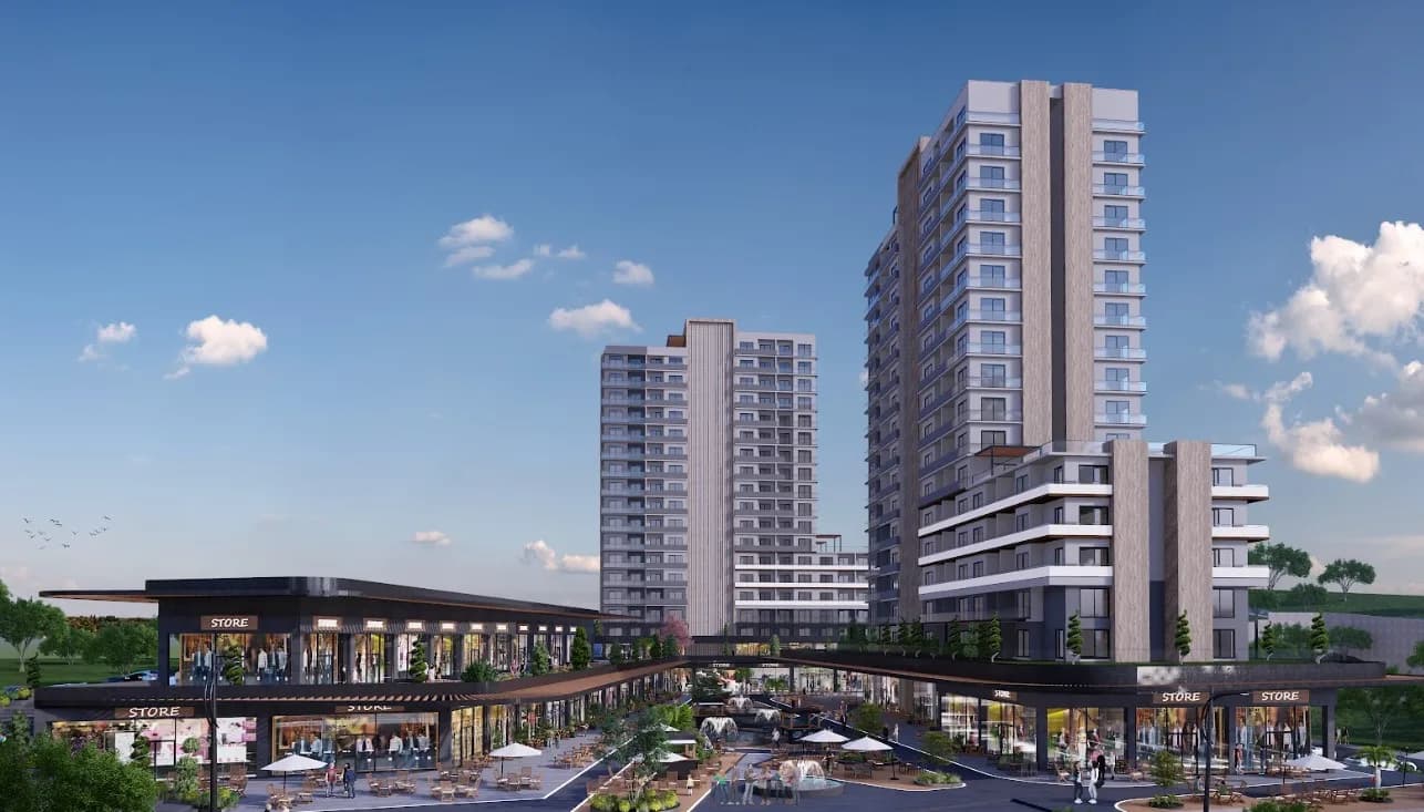 Bordo Yaşam, Çankaya — dış cephe görselleştirmesi · 2. görsel