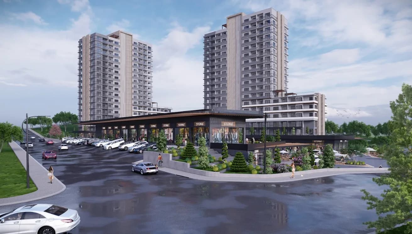 Bordo Yaşam, Çankaya — dış cephe görselleştirmesi · 4. görsel
