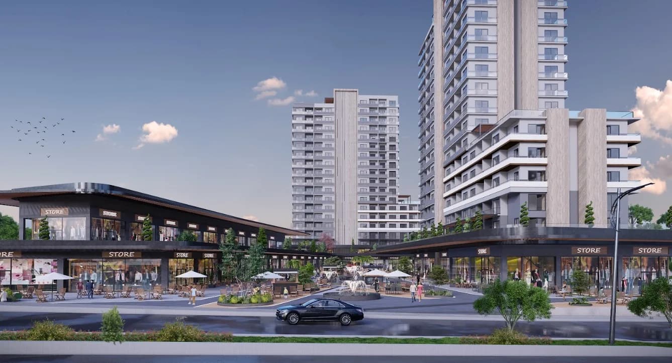 Bordo Yaşam, Çankaya — dış cephe görselleştirmesi · 3. görsel
