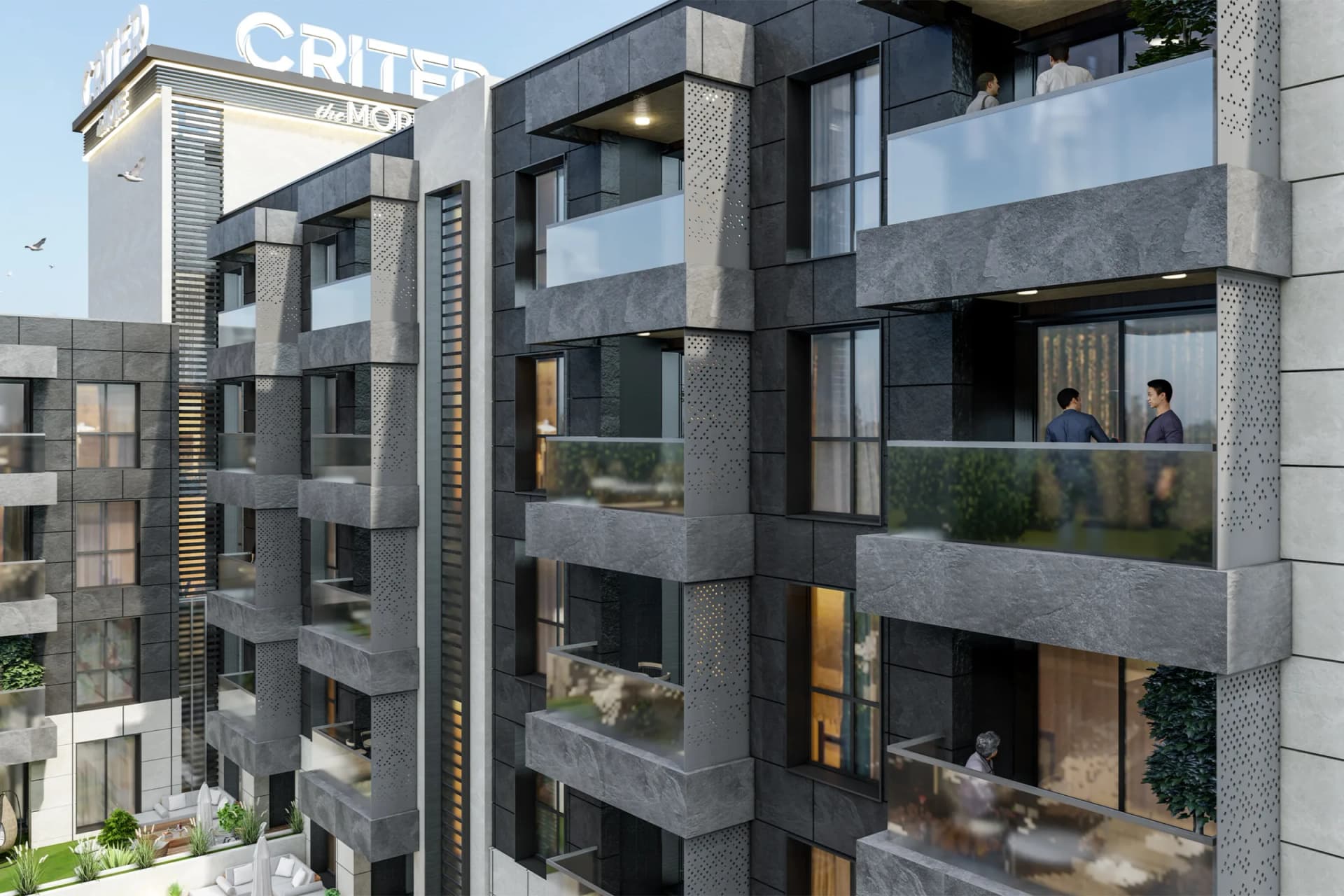 Criter The More, Çankaya — dış cephe görselleştirmesi · 3. görsel