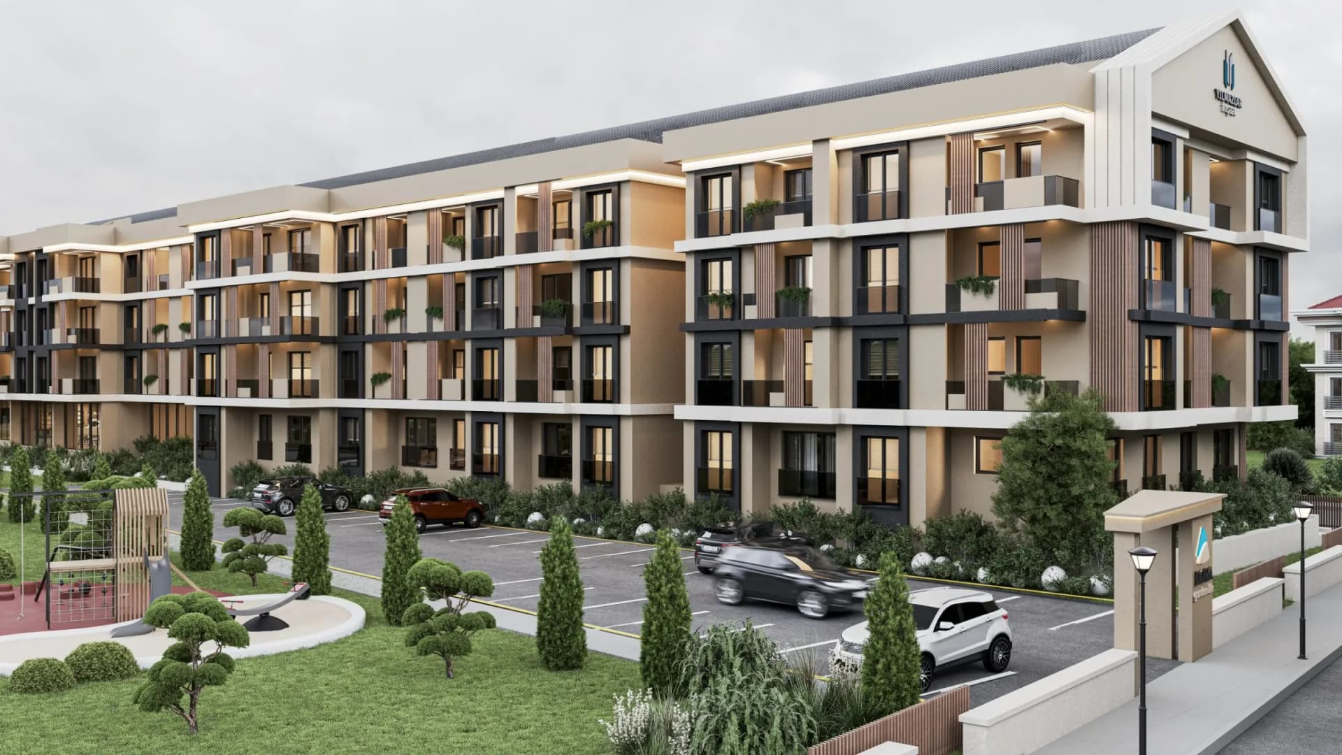 Dora Garden Life, Yalova — dış cephe görselleştirmesi · 3. görsel