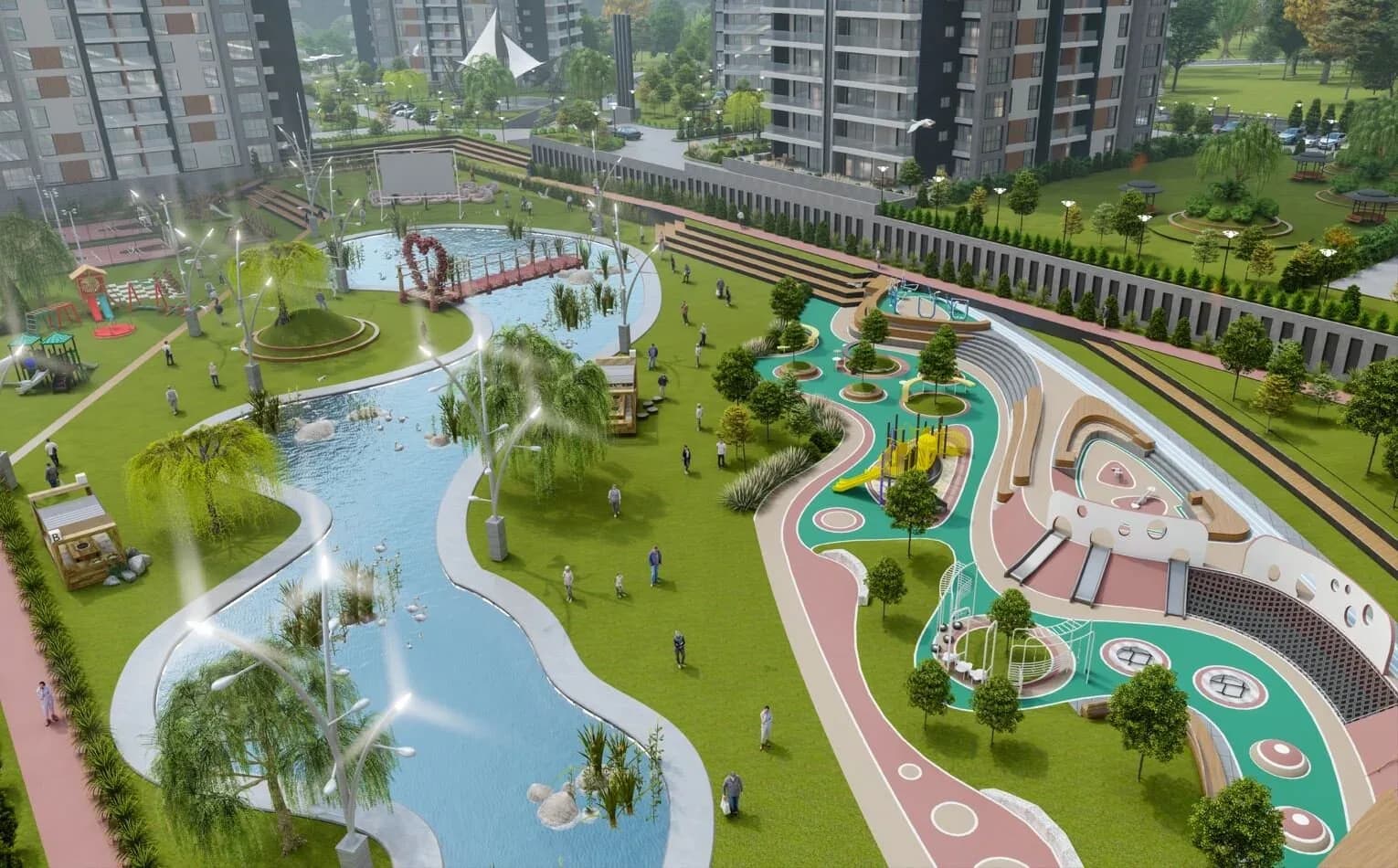 Jewel Premium Beytepe, Çankaya — dış cephe görselleştirmesi · 2. görsel