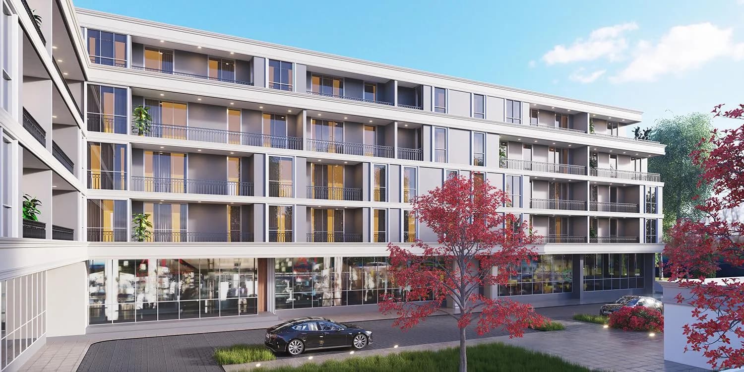 Likoğlu Plaza, Mudanya — dış cephe görselleştirmesi · 4. görsel