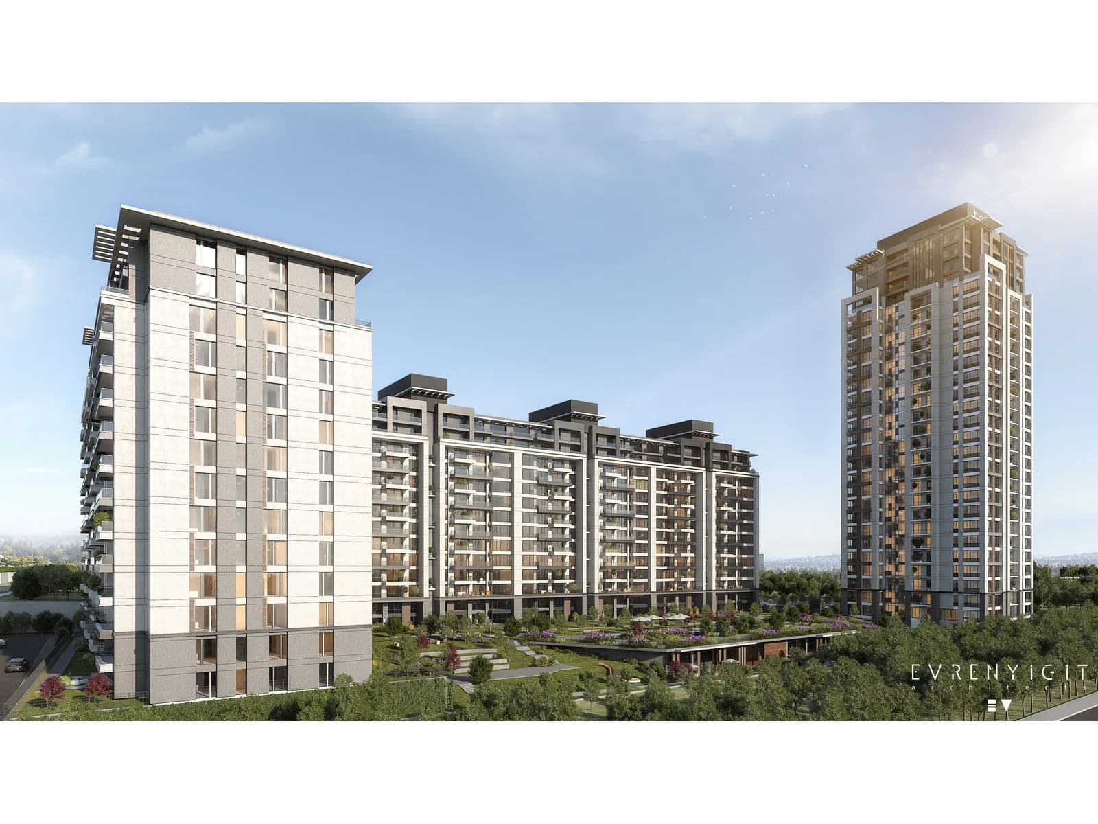 Moda Beytepe, Çankaya — dış cephe görselleştirmesi · 4. görsel