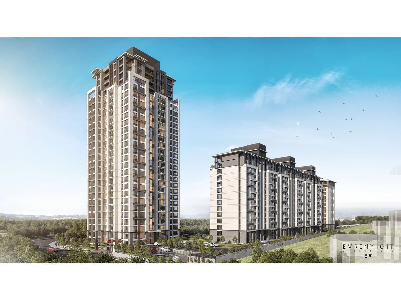 Moda Beytepe, Çankaya — dış cephe görselleştirmesi · 2. görsel