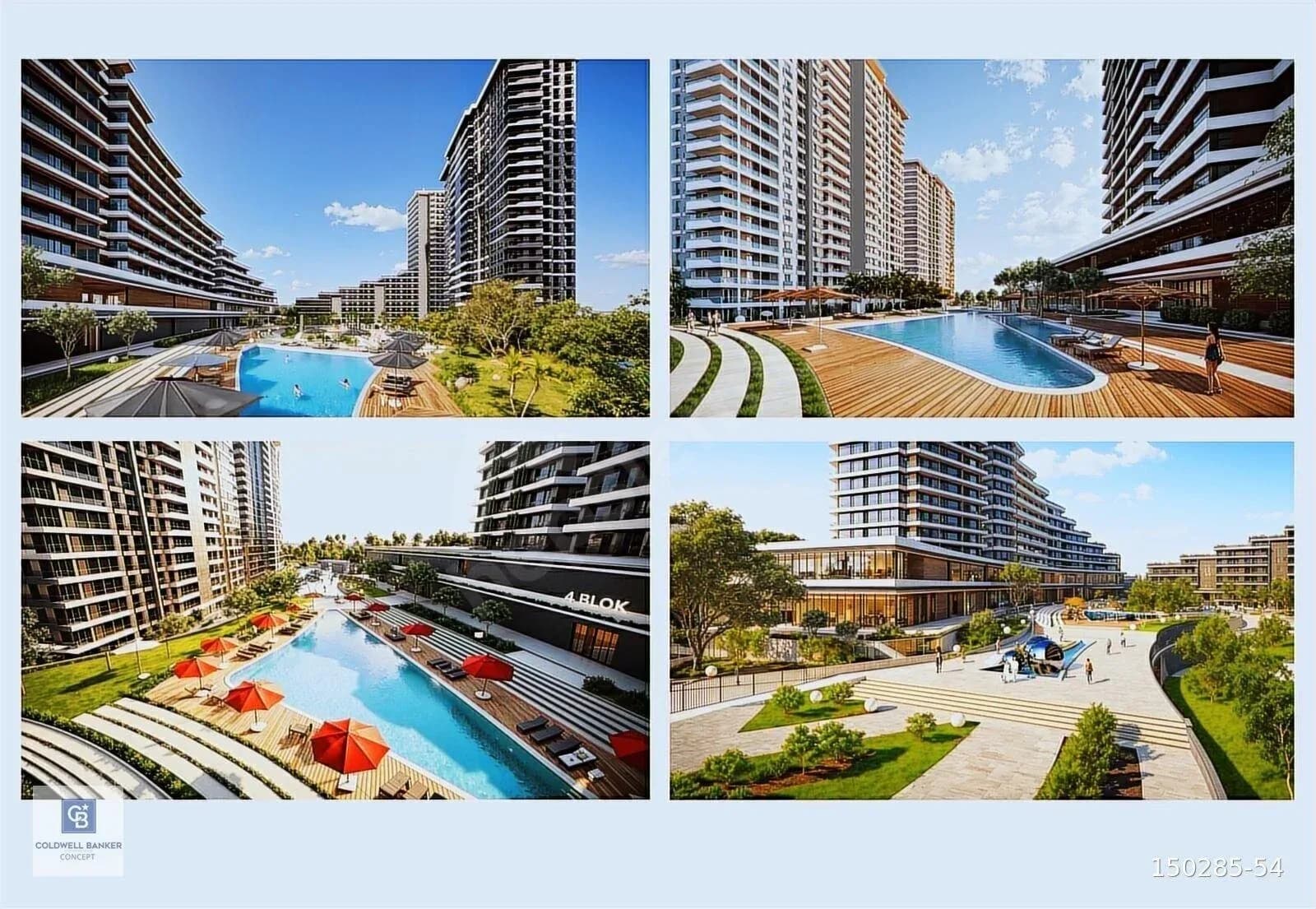 Orion Towers İncek, Gölbaşı — dış cephe görselleştirmesi · 4. görsel