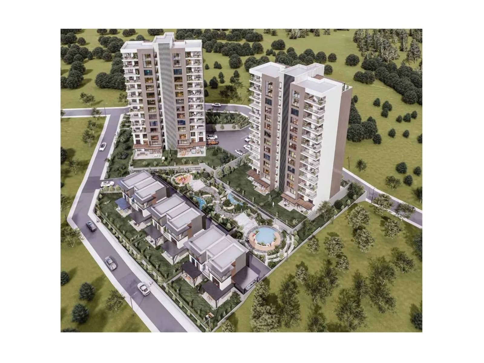 Perla Yalçın Beytepe, Çankaya — dış cephe görselleştirmesi · 4. görsel