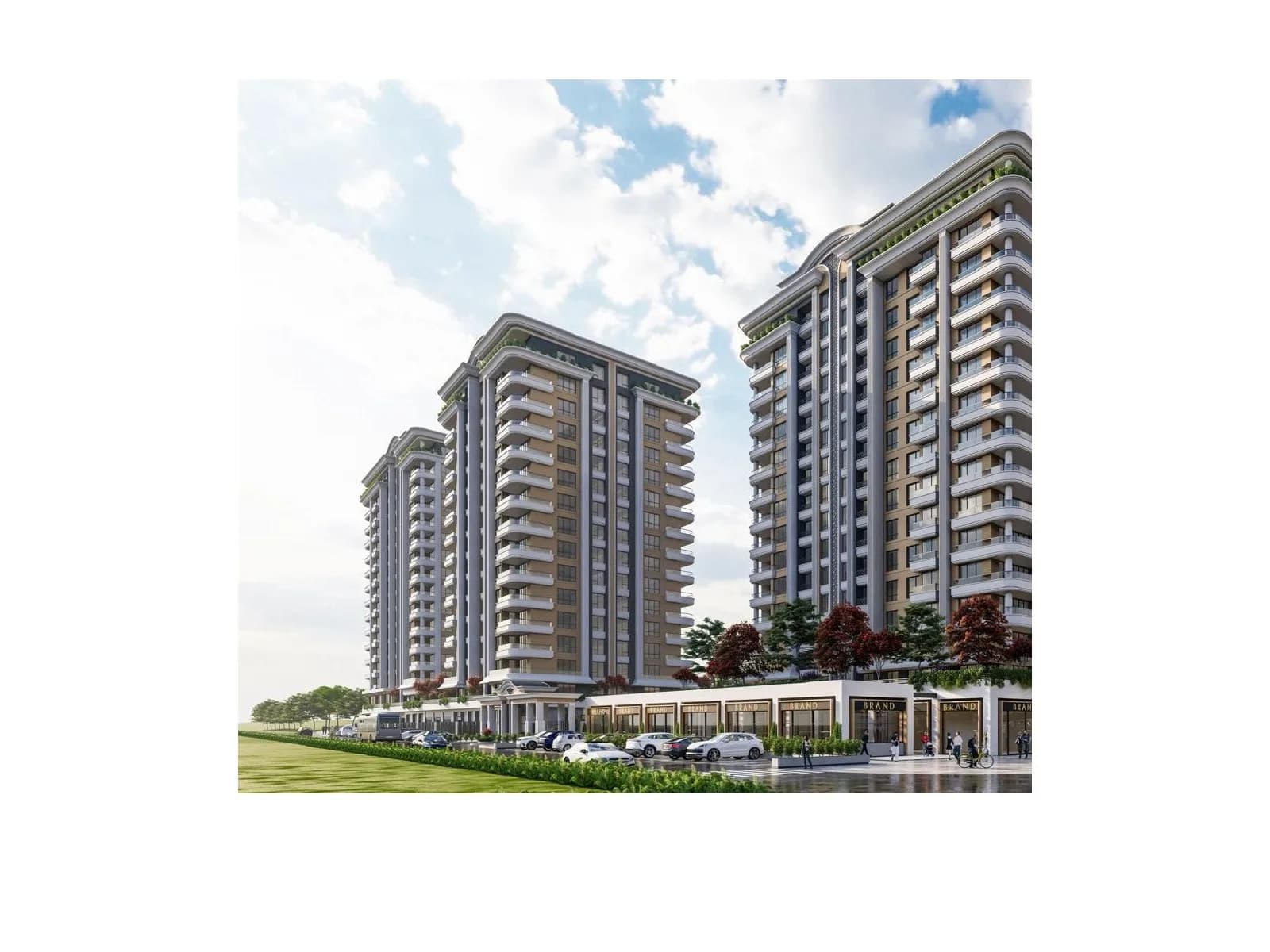 Riva Altınpark, Altındağ — dış cephe görselleştirmesi · 2. görsel