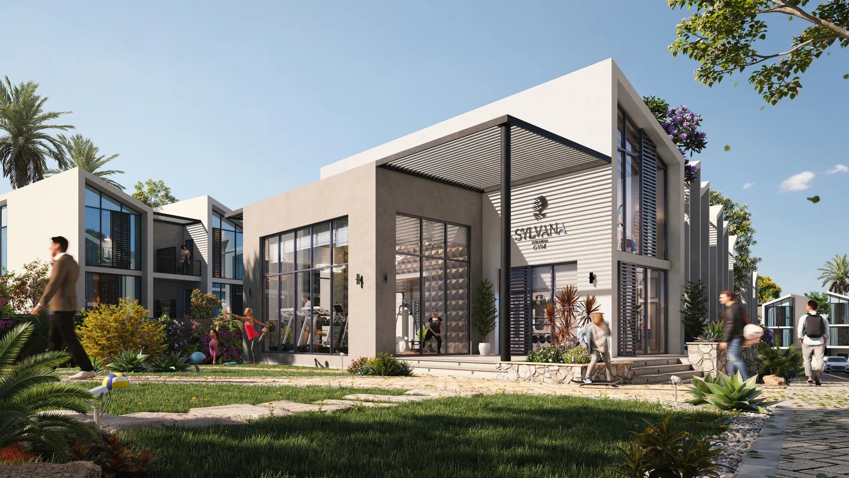 Sylvana Villa İstanbul, Bahçeşehir — dış cephe görselleştirmesi · 4. görsel