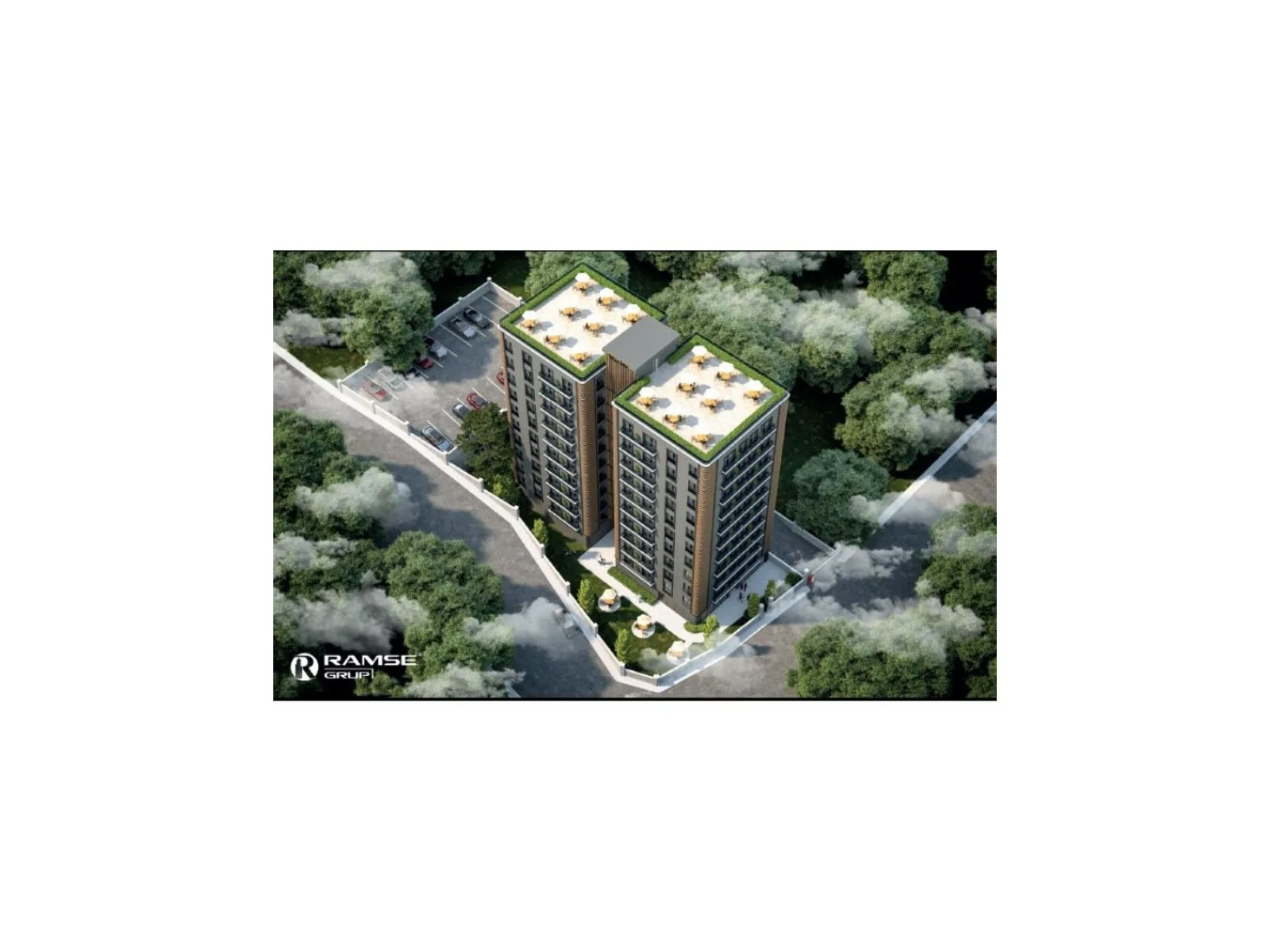 Yalı Rezidans, Pendik — dış cephe görselleştirmesi · 5. görsel