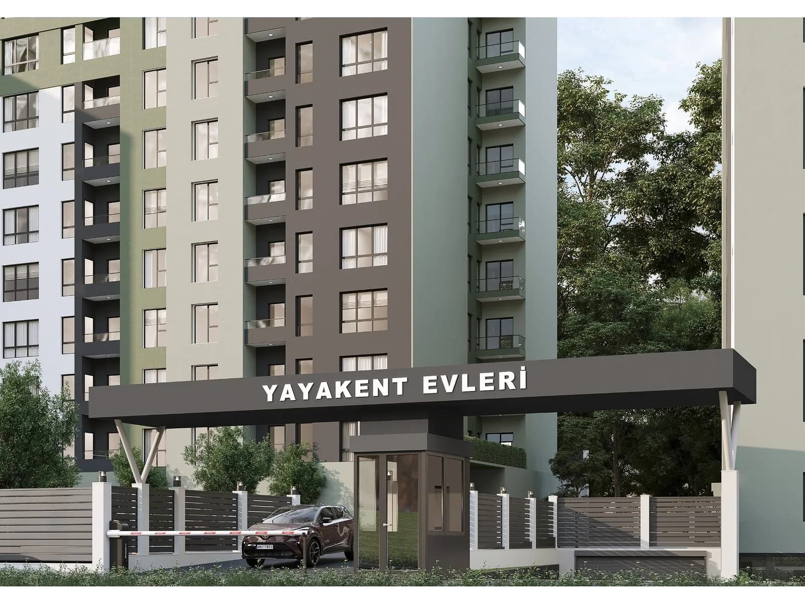 YayaKent Evleri, Pendik — dış cephe görselleştirmesi · 5. görsel