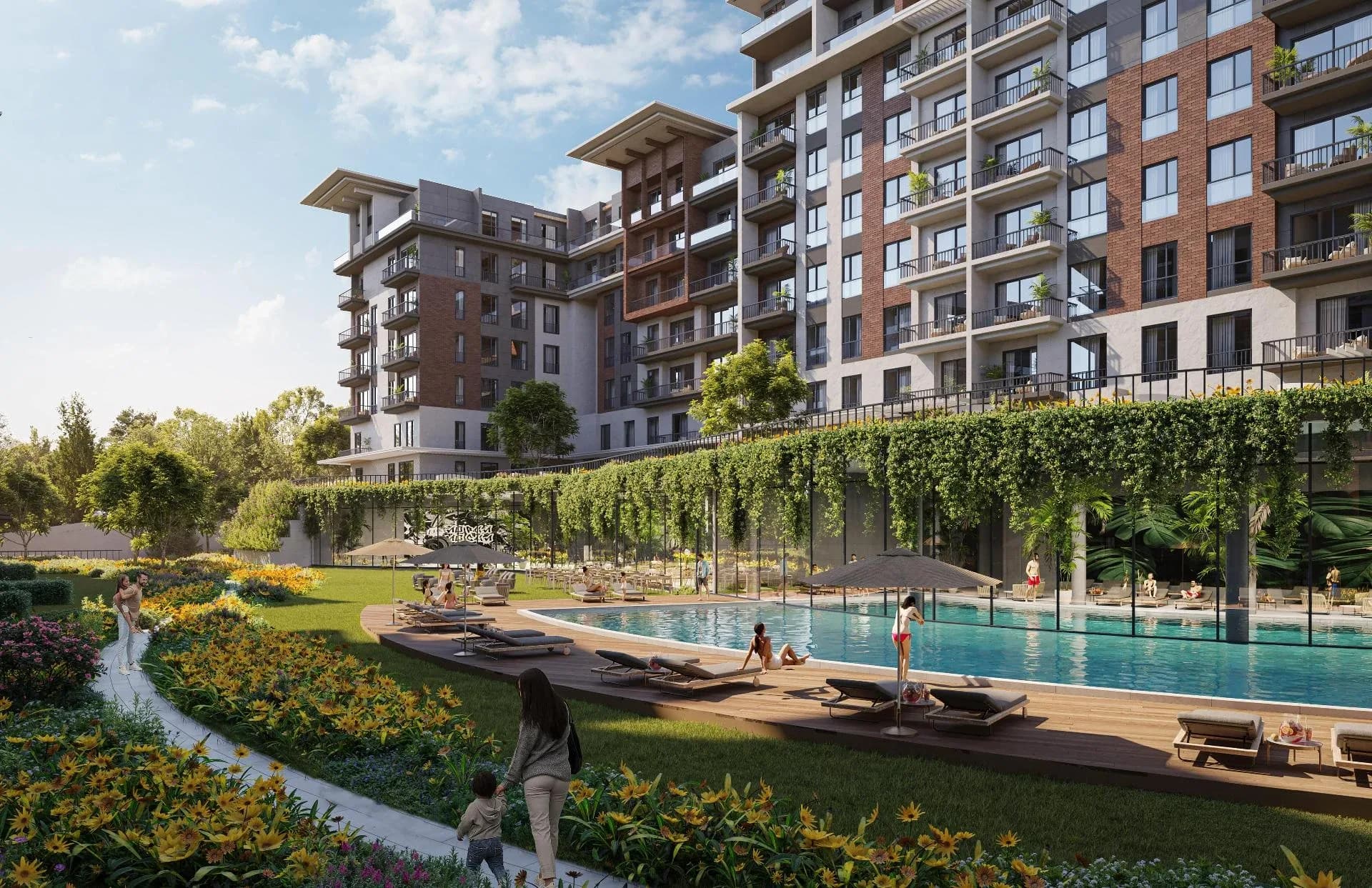 Zeray Gazania Life, İzmit — dış cephe görselleştirmesi · 4. görsel