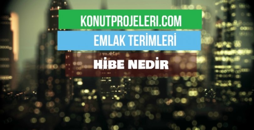 HİBE NEDİR?