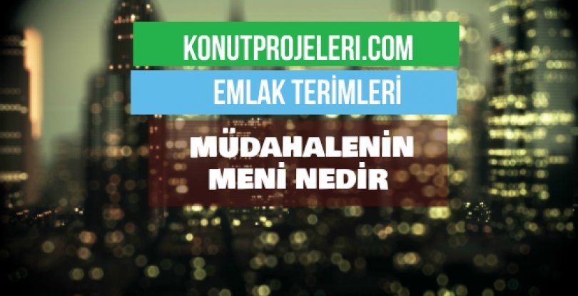 MÜDEHALENİN MENİ NEDİR?